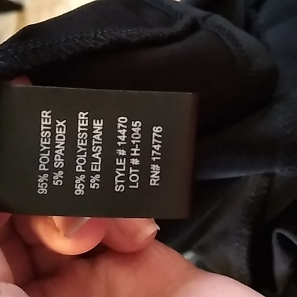 NWOT ANTTHONY Black Cardigan with Gold Buttons - Picture 6 of 6